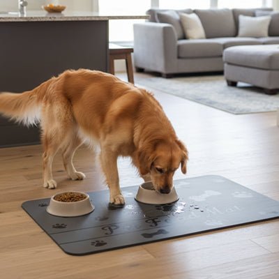 Tapis pour gamelle Chien | Absorbant - Excursion Chien