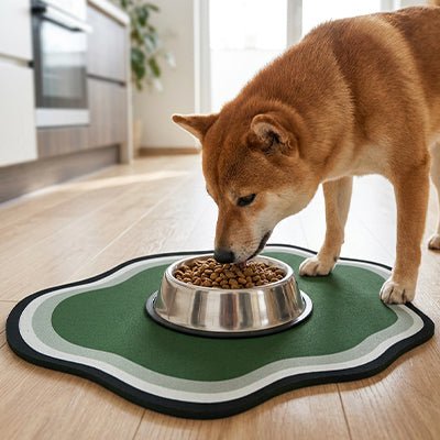 Tapis sous gamelle chien | Robuste - Excursion Chien